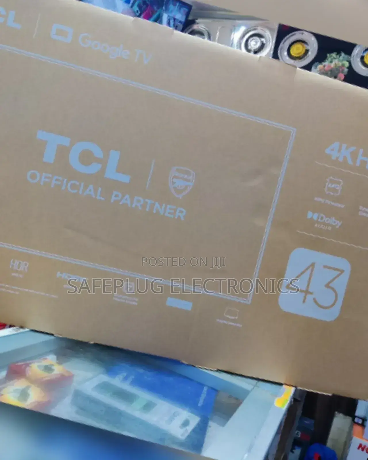 TCL 43′′ 43s5400 Smart Android Google Tv