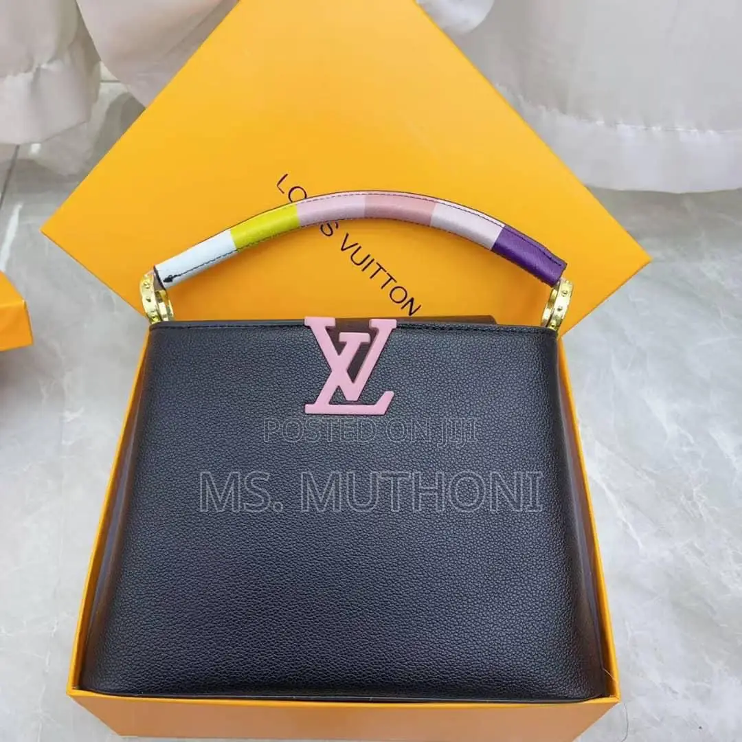 Black Lv Capucine 26 Cm