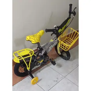 Bike Size 12, With Training Wheels