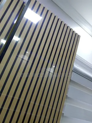Acoustic Wood Slat Panel 0.6mx2.4m
