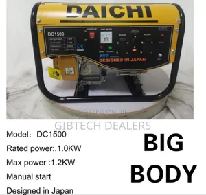 Daichi Dc1500 Gasoline Generator
