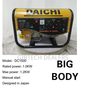 Daich Dc1500 1.2kw Manual Starter Generator