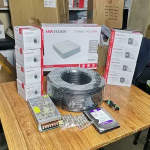 High Efficiency 8 Hikvision 1080p Full Hd CCTV Cameras Complete Kit