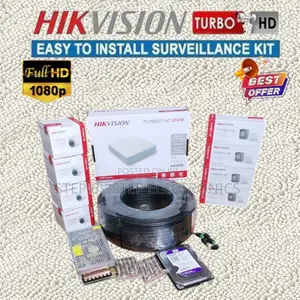 8 Hikvision 1080p Full Hd Home Security CCTV Cameras Complete Kit