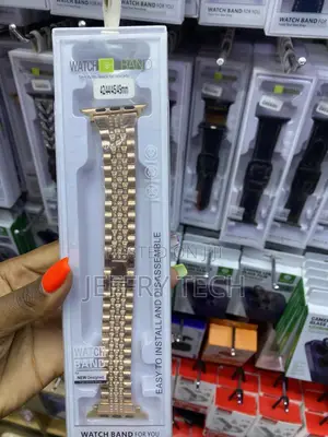 Qwads Bling Metal Bracelet Apple Watch 42 44 45 49mm Straps