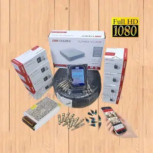 8 Hikvision 1080p Full Hd Dome Bullets CCTV Cameras Complete Kit