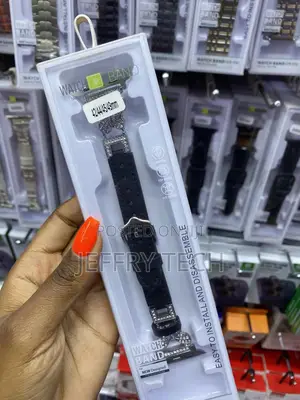 Toyou Leather Bling Apple Watch Straps for 42 44 45 49mm