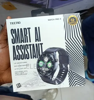Tecno Watch Pro 3 With Smart Ai Assistant Brand New