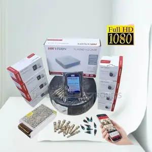 Stunning Image 8 Hikvision 1080p Full Hd CCTV Cameras Complete Kit