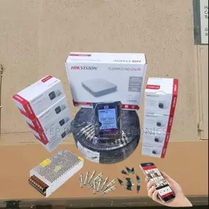 Real-Time Capture 8 Hikvision 1080p Full Hd CCTV Cameras Complete Kit