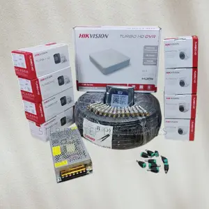 Plug and Play 8 Hikvision 1080p Full Hd CCTV Cameras Complete Kit
