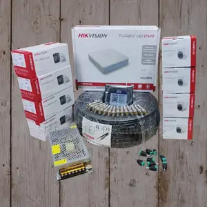 True Day/Night 8 Hikvision 1080p Full Hd CCTV Cameras Complete Kit