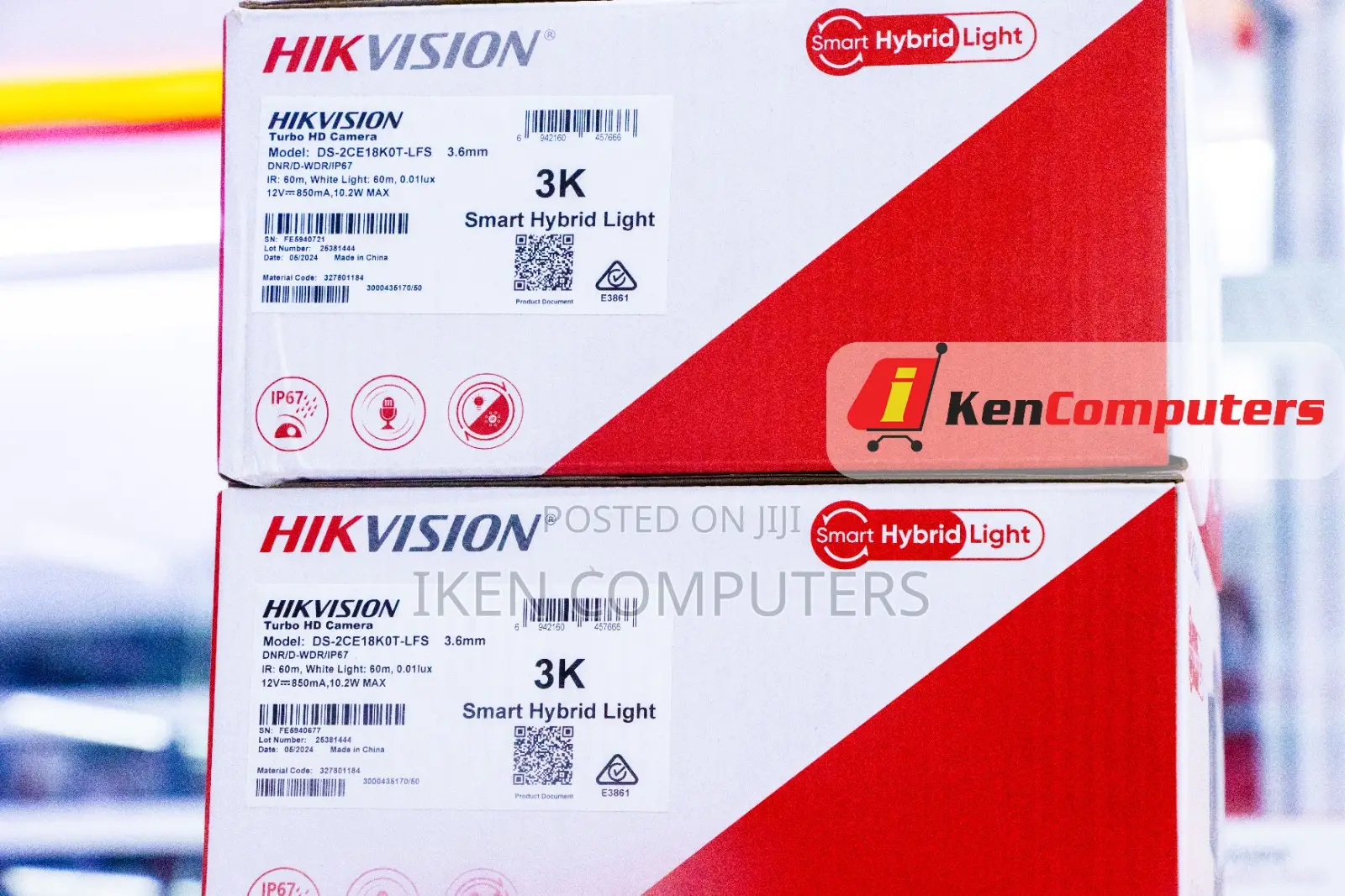 Hikvision Lamp Camera Resolution(Ds-2ce18kot-Lfs)