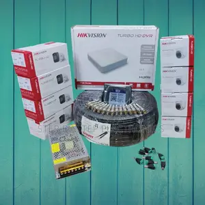 8 Hikvision 1080p Full Hd CCTV Cameras Complete Installation Kit
