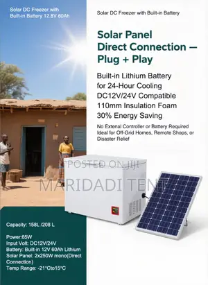 Solar Powered Freezers Complete Systems