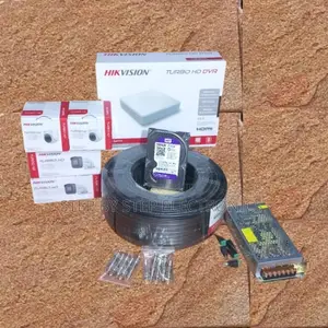 4 Channel Hikvision 1080p Full Hd CCTV Cameras Complete System Kit