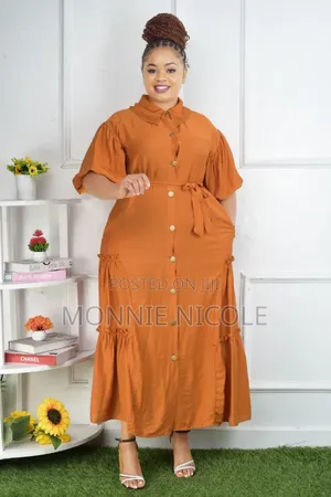 Mustard Maxi Breastfeeding Friendly Dress