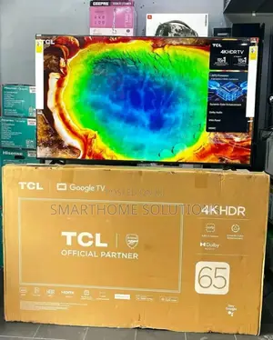 TCL 65” V6c Google Uhd (2025) Frameless With Bluetooth65 V6c
