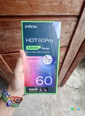 New Infinix Hot 60 128 GB Black