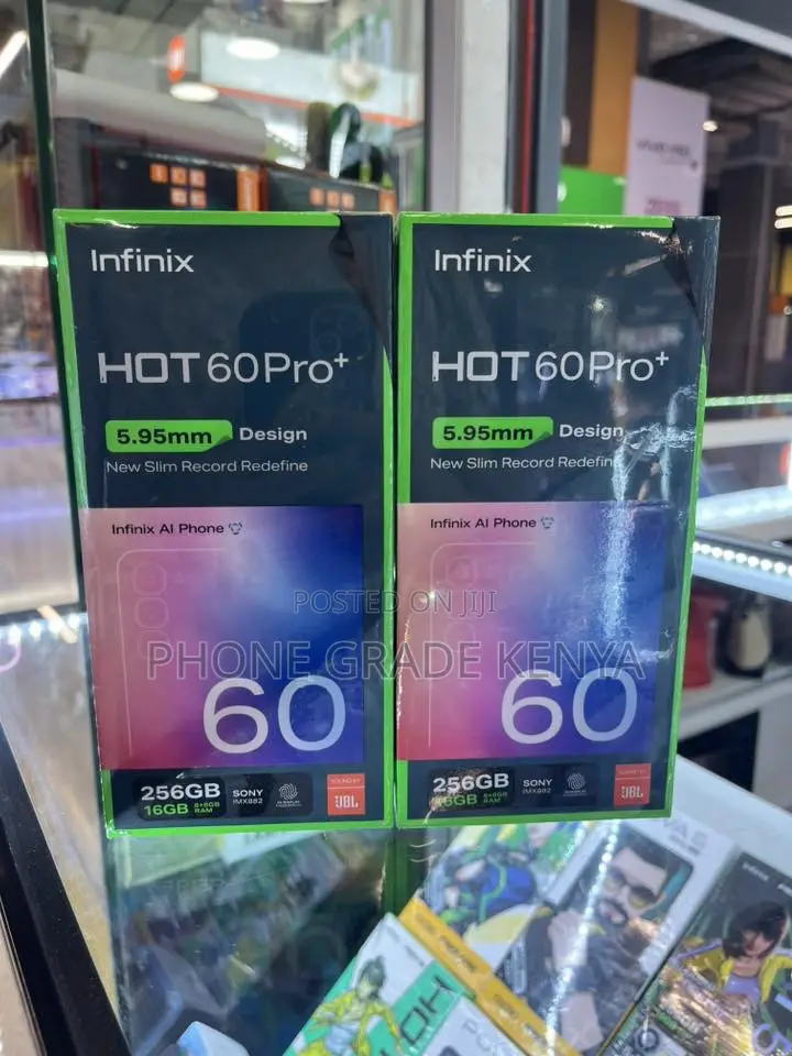 New Infinix Hot 60 Pro+ 128 GB Black