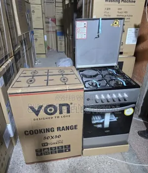 Brand New Von 50by50 With Electric Plate Cooker