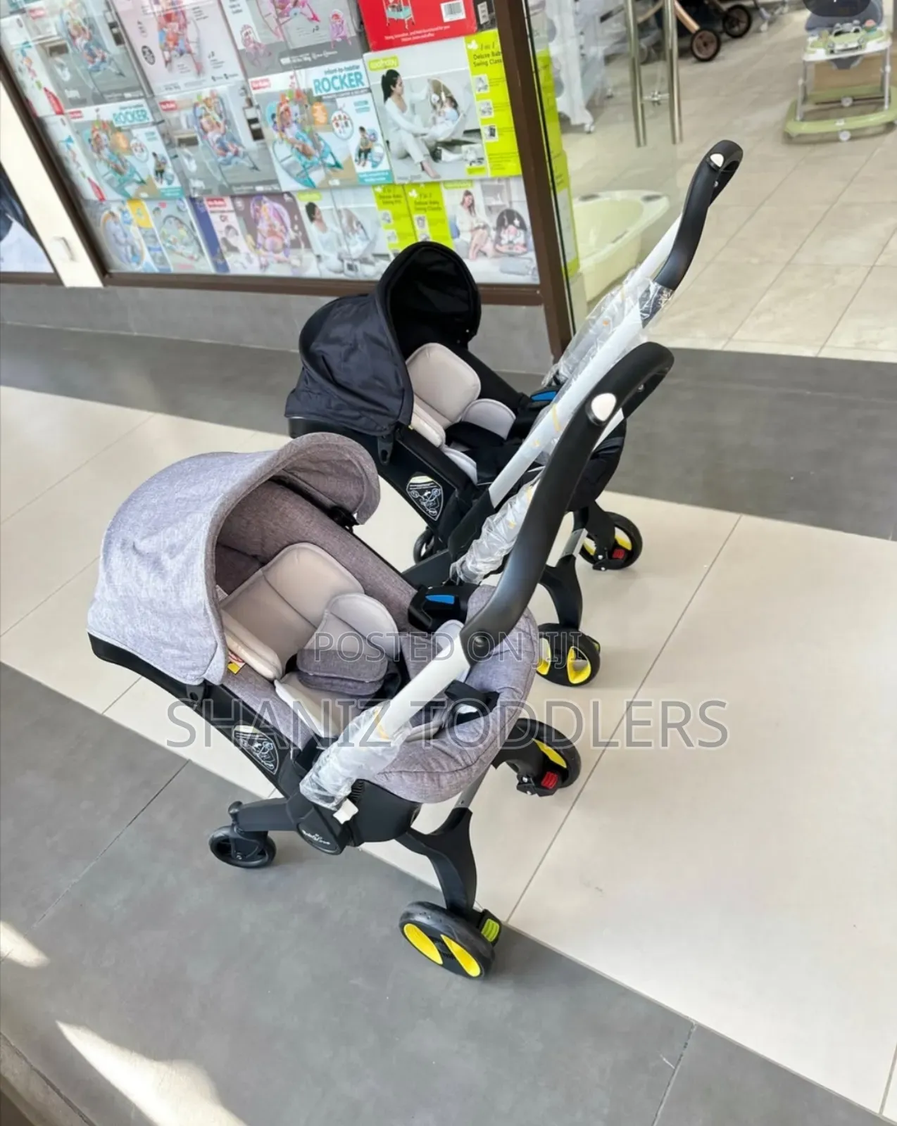 Luxury 4 in 1 Foldable Stroller
