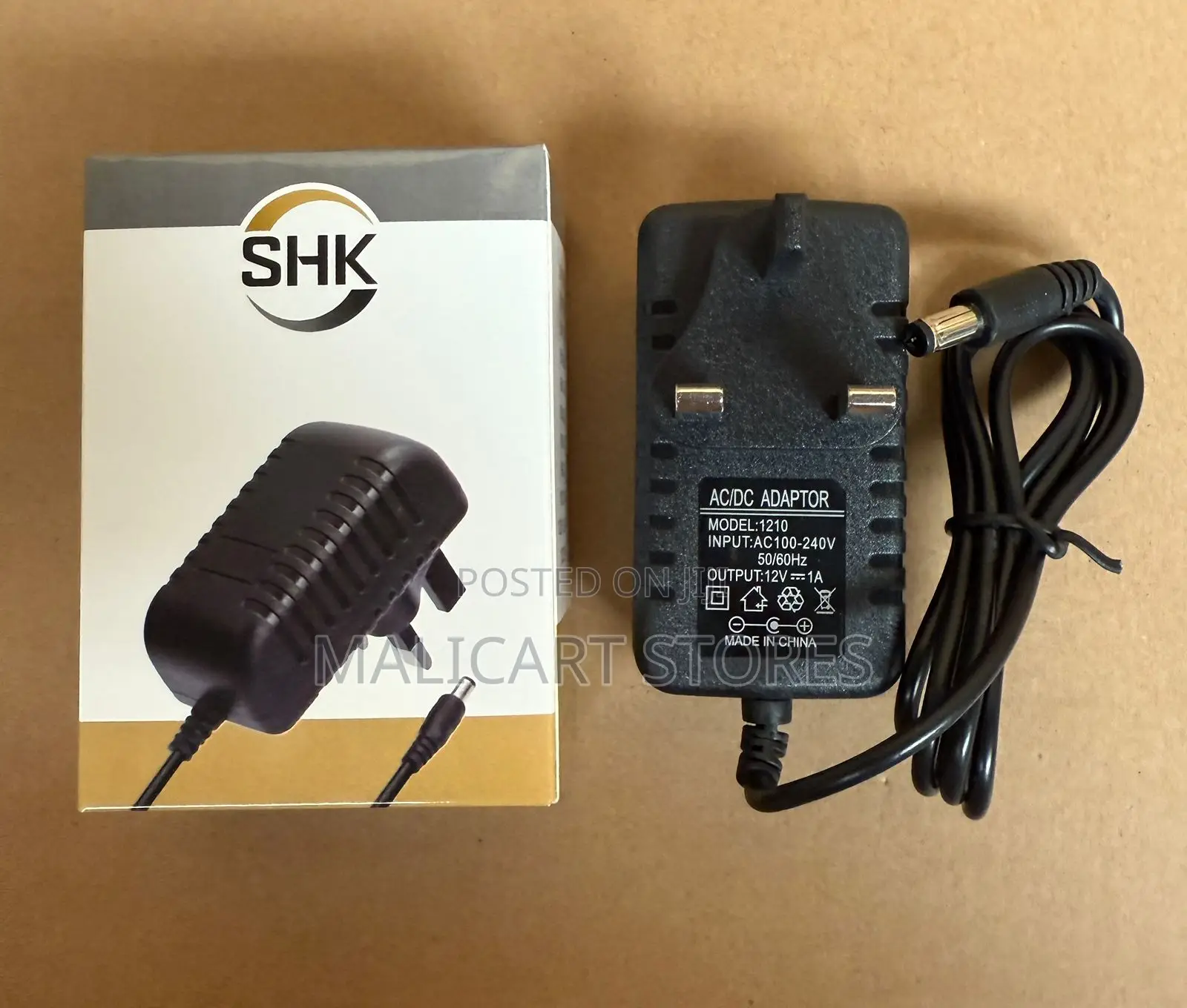 12v 1a Ac/Dc Adapter Power Supply Charger