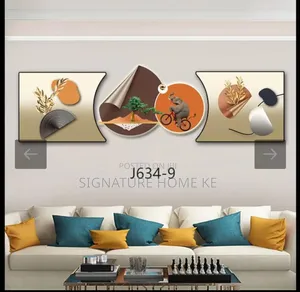 3pc 3 in 1 Elegant Wall Clock