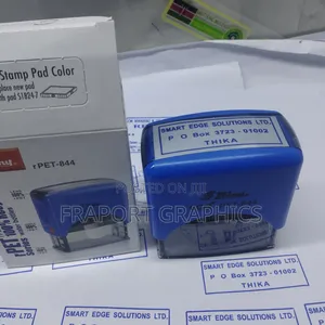 Plain Self Inking Rubber Stamp