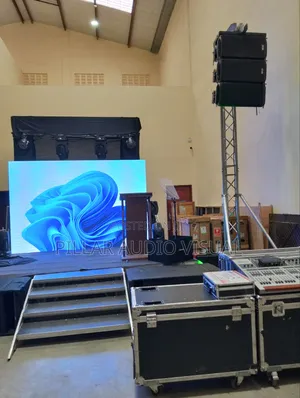 For Hotel Set Up Events, Public Address System Stage Hire