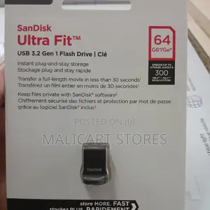Sandisk Ultra Fit Usb 3.2 Flash Drive 64gb