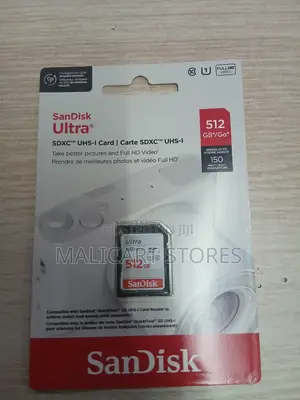 Sandisk Ultra SDXC Uhs-I Card 512gb