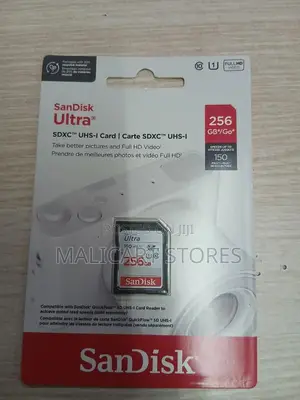 Sandisk Ultra SDXC Uhs-I Card 256gb