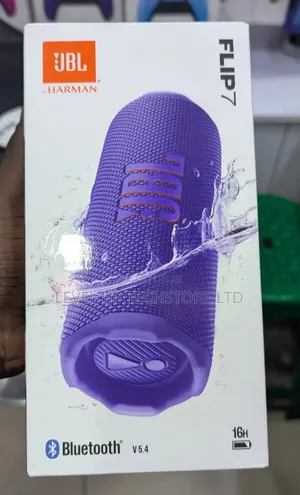 Jbl Flip 7 - Portable Waterproof And Drop-proof Speaker (Purple)