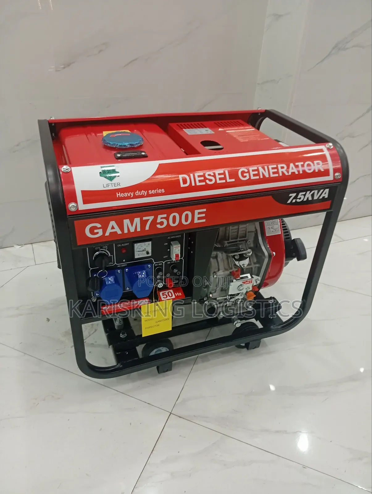 7.5kva Gam Diesel Generator