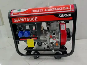 Gam7500e Key Start Diesel Generator Heavy Duty