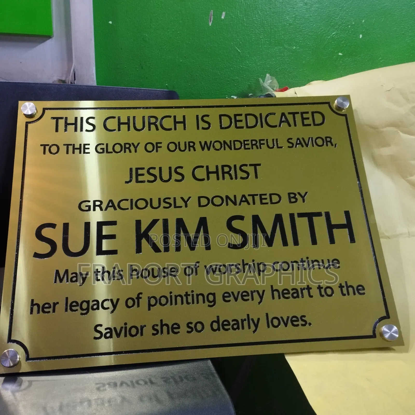 Custom Engraved Signs
