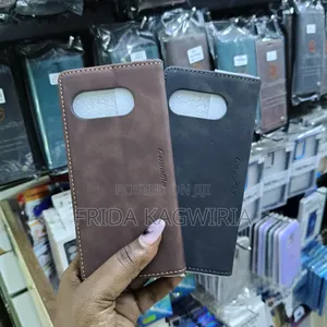 Google Pixel 9a Caseme Leather Flip Cover