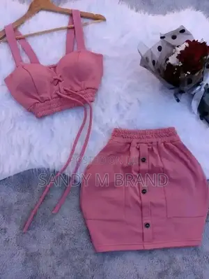 Trendy Two -Piece Skirt Set