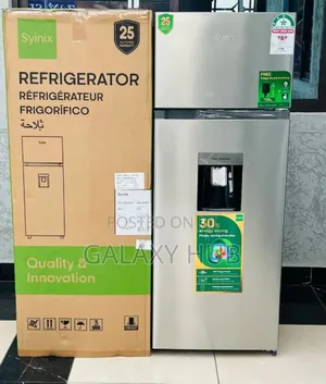 Syinix 210 LTRS Double Door Fridge With Water Dispenser