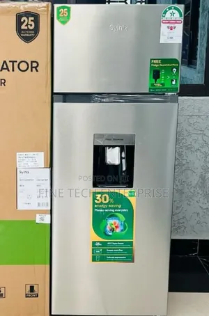 Syinix 210 LTRS Double Door Fridge With Water Dispenser