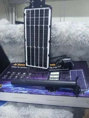 V380 App Street Lamp All in One Solar Street Light CCTV Came