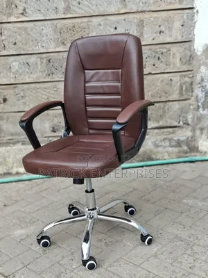 Executive Director/ Ceo Office Leather Chair Brown