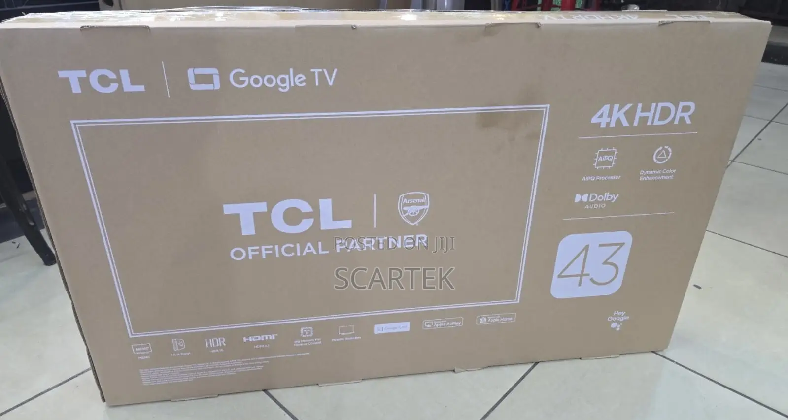 Tcl 43” V6c Google Tv