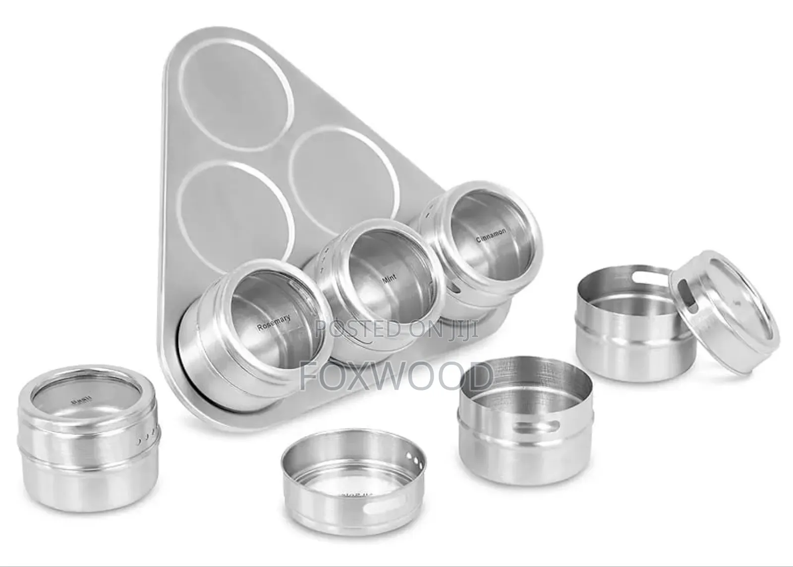 Magnetic Spice Rack 6pc