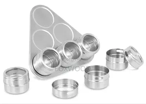 Magnetic Spice Rack 6pc
