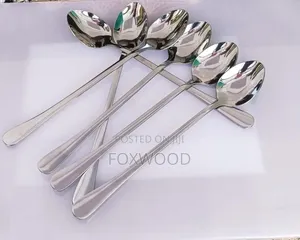 Stainless Steel Long Tea Spoon 6pcs