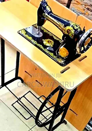 Affordable Sewing Machine Complete With Table Butterfly