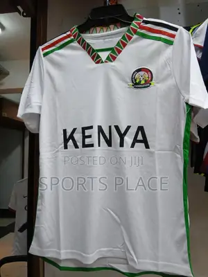 Kenya Harambee Stars Jersey - White