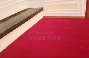 Red Plush Living,Wall to Wall Carpets